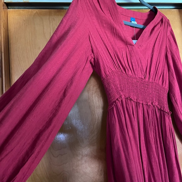 NWT Long Sleeve Maxi Dress - Picture 3 of 13